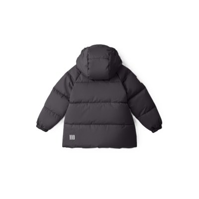 LEOKID Zimní prošívaná bunda Leni Carbon Grey vel. 110 - 71677_001