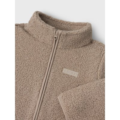 LEOKID Fleecová bunda Theo Almond Milk vel. 98 - 71784_006