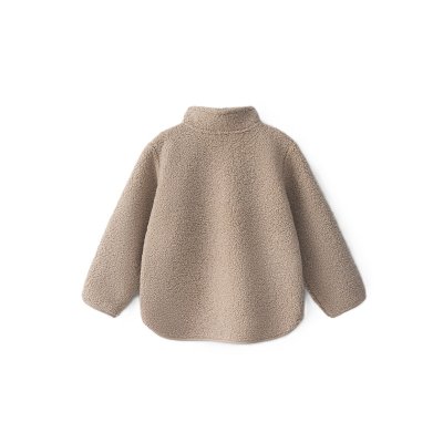 LEOKID Fleecová bunda Theo Almond Milk vel. 116 - 71787_001