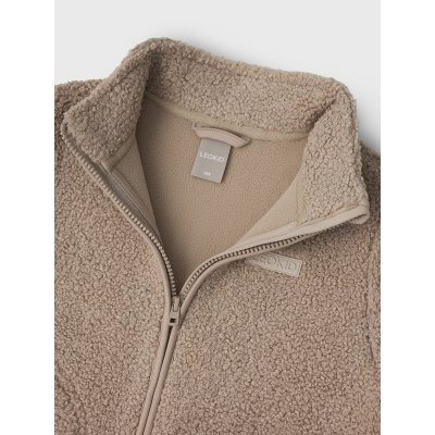 LEOKID Fleecová bunda Theo Almond Milk vel. 116 - 71787_005