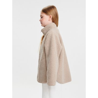 LEOKID Fleecová bunda Theo Almond Milk vel. 122 - 71788_012