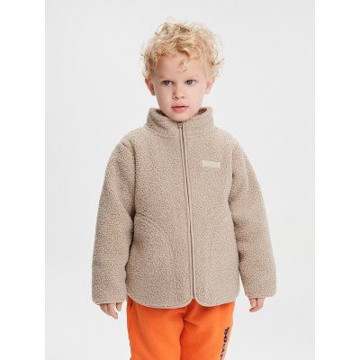 LEOKID Fleecová bunda Theo Almond Milk vel. 122 - 71788_008