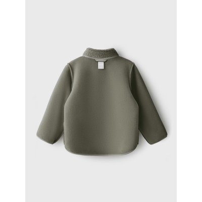 LEOKID Fleecová bunda Theo Vetiver Green vel. 92 - 71790_002