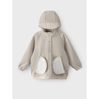 LEOKID Softshellová bunda Lake Silver Cloud Flower vel. 86 - 71797_002
