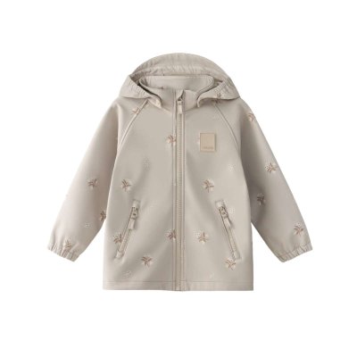 LEOKID Softshellová bunda Lake Silver Cloud Flower vel. 116