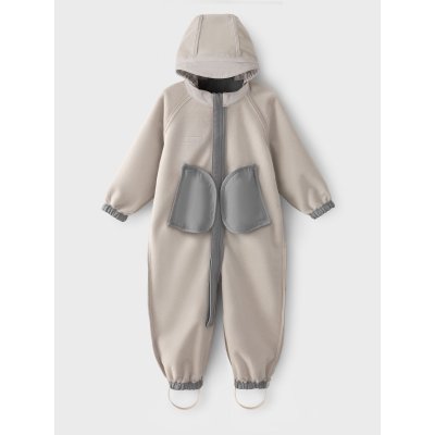 LEOKID Softshellová kombinéza Lilo Limestone vel. 80 - 71817_004