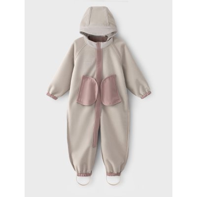 LEOKID Softshellová kombinéza Lilo Ash Rose vel. 92 - 71825_002