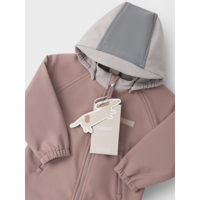 LEOKID Softshellová kombinéza Lilo Ash Rose vel. 92 - 71825_003