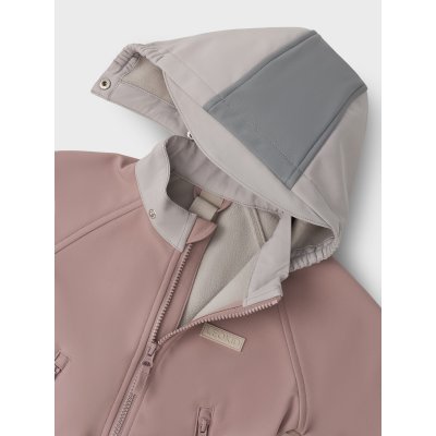 LEOKID Softshellová kombinéza Lilo Ash Rose vel. 92 - 71825_004