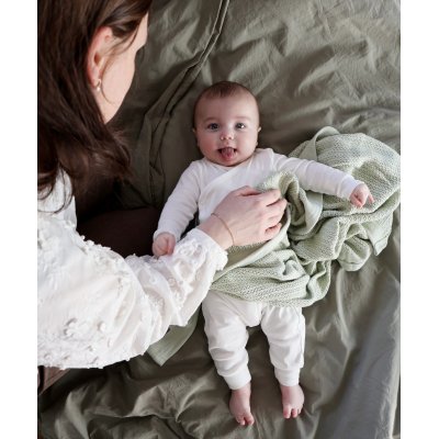 VINTER & BLOOM Deka Soft Grid Organic Tender Green - 33454tg_003