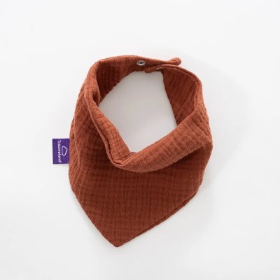 TRÄUMELAND Bandana Bib 2 ks Terrakotta & Salbei Grün - t063103_004