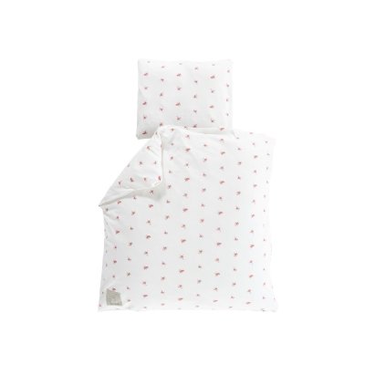 TRÄUMELAND Povlečení do kolébky Jersey 80/80 + 35/40 Flora