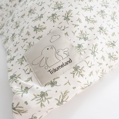 TRÄUMELAND povlečení do kolébky Jersey 80/80 + 35/40 Olive - tt25303_001