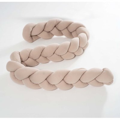 TRÄUMELAND Copánkový mantinel Signature Taupe 180 cm - t055003_003