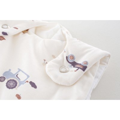 TRÄUMELAND Spací pytel Liebmich 3dílný set Little Farm Blau 62/68 - s0107654_005