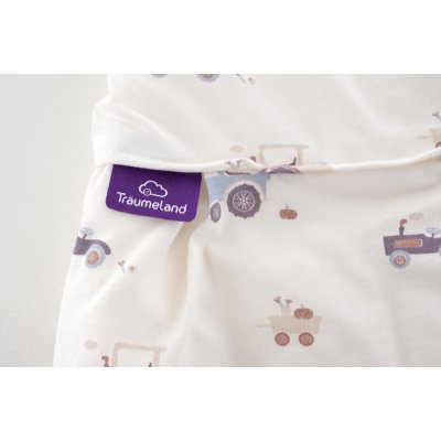 TRÄUMELAND Spací pytel Liebmich 3dílný set Little Farm Blau 62/68 - s0107654_006