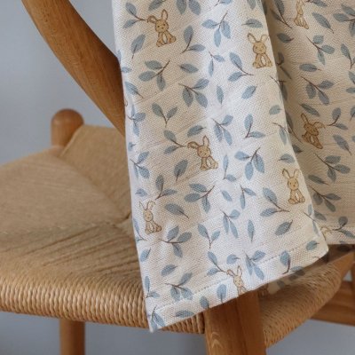 NUUROO Josefine Mušelínové pleny z bambusu 2 ks Bunny Leaf - 74431_001