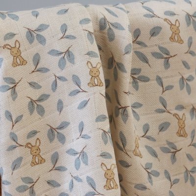 NUUROO Josefine Mušelínové pleny z bambusu 2 ks Bunny Leaf - 74431_002