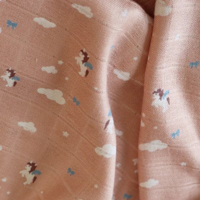 NUUROO Josefine Mušelínové pleny z bambusu 2 ks Unicorn Sky - 74439_001