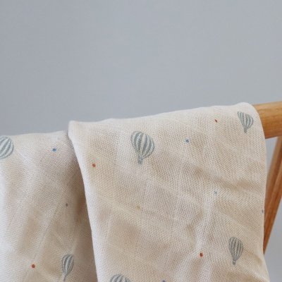 NUUROO Valentin Mušelínová plena z bambusu Air Baloon Dot - 74441_003