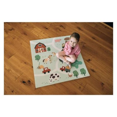 FREEON Free2Play Pěnová hrací podložka Puzzle 9 ks Farm - 74451_001