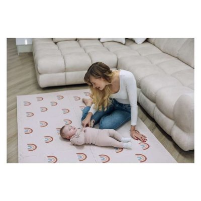 FREEON Free2Play Pěnová hrací podložka Puzzle 6 ks Rainbow - 74454_005