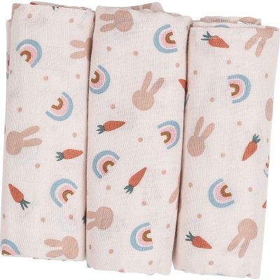 FREEON Bubaba Látkové pleny 3 ks Carrots and Rainbow