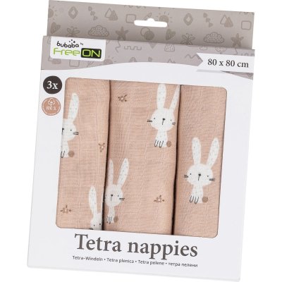 FREEON Bubaba Látkové pleny 3 ks Beige Bunnys - 74961_001