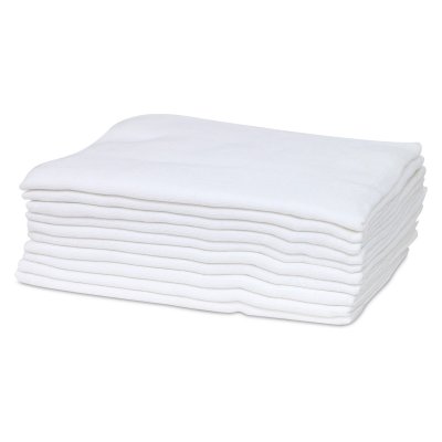 FREEON Bubaba Mušelínové látkové pleny 10 ks bílé