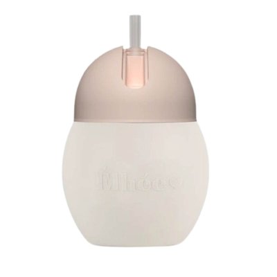 ÉLHÉE Učící hrnek s brčkem Coconut 240 ml Sand Nude - 74968_001