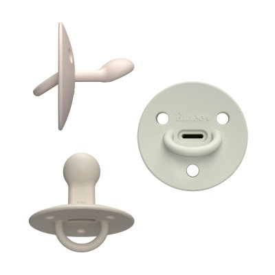 ÉLHÉE Silikonové dudlíky 3 ks 0 - 6 měsíců Billie - 74972_001