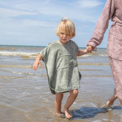 TIMBOO Poncho V-neck Whisper Green - 65322wg_001