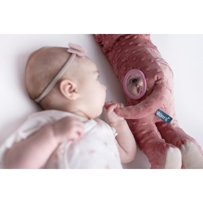 MOMS CARE Senzorická hračka Jezevčík růžový - 75260_003