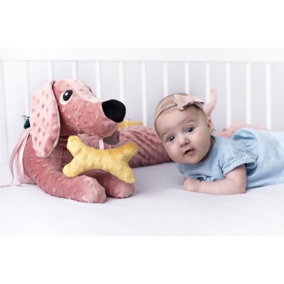 MOMS CARE Senzorická hračka Jezevčík růžový - 75260_004