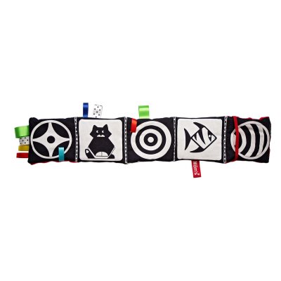 MOMS CARE Senzorické leporelo růžové - 75262_001