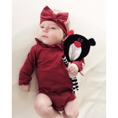 MOMS CARE Šustící muchláček Medvídek Boo černý - 75263_003