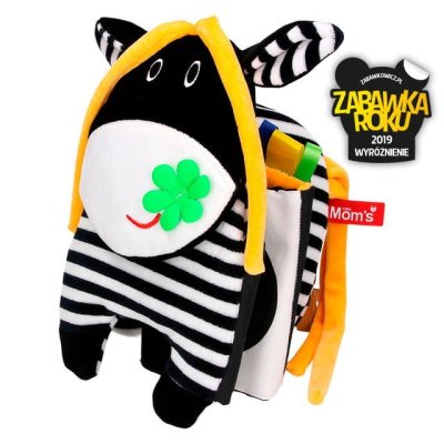 MOMS CARE Senzorické leporelo Kravička - 75264_001