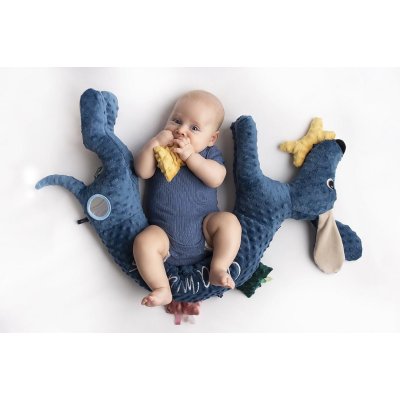 MOMS CARE Senzorická hračka Jezevčík modrý - 75265_001