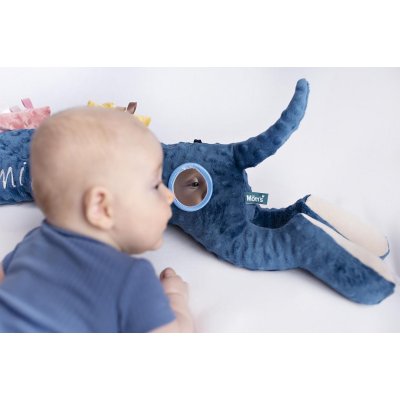 MOMS CARE Senzorická hračka Jezevčík modrý - 75265_003