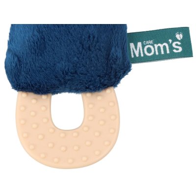 MOMS CARE Senzorická hračka s kousátkem pejsek Jami tmavě modré - 75266_001