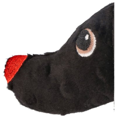 MOMS CARE Senzorická hračka s kousátkem pejsek Jami White & Black - 75269_003