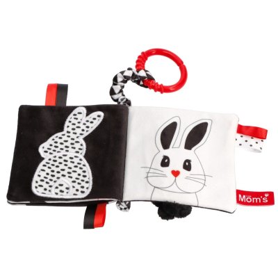 MOMS CARE Textilní knížka „Kdo je to? Co je to?“ - 75271_002