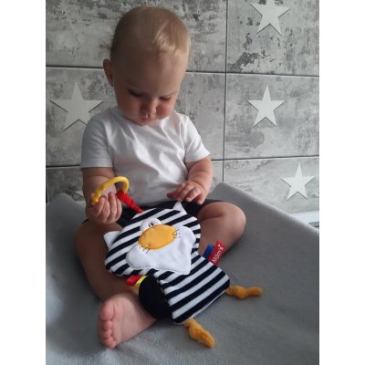 MOMS CARE Závěsná šustící hračka Kočka - 75272_002