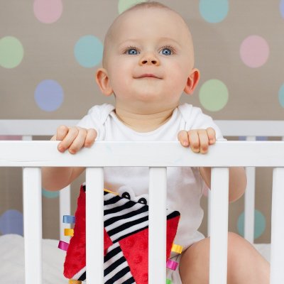 MOMS CARE Šustící muchláček červený - 75273_001