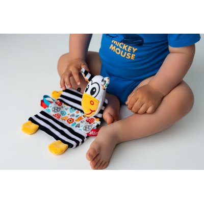 MOMS CARE Šustící muchláček Zebra - 75274_003