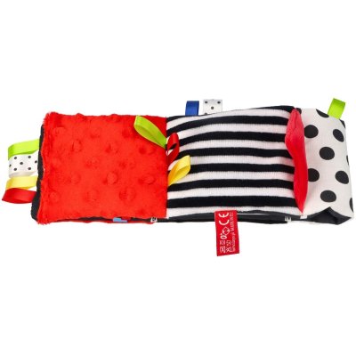 MOMS CARE Senzorické leporelo červené - 75277_003