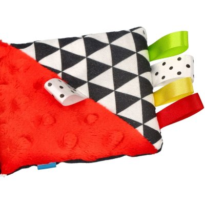 MOMS CARE Senzorické leporelo červené - 75277_004