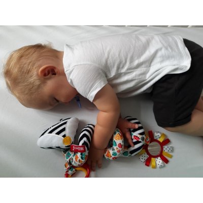 MOMS CARE Spirála na kočárek s aktivitami White & Black - 75279_001