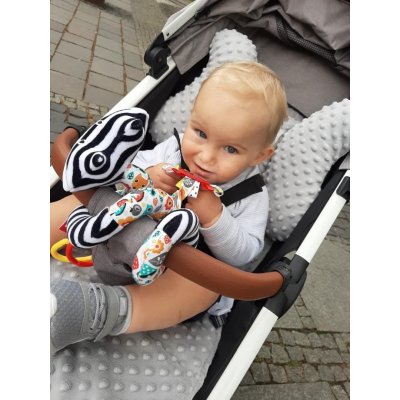 MOMS CARE Spirála na kočárek s aktivitami White & Black - 75279_002