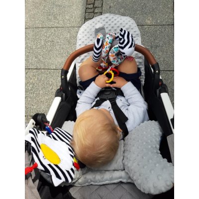 MOMS CARE Spirála na kočárek s aktivitami White & Black - 75279_003